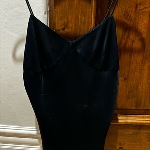 Khaite Blue silk top